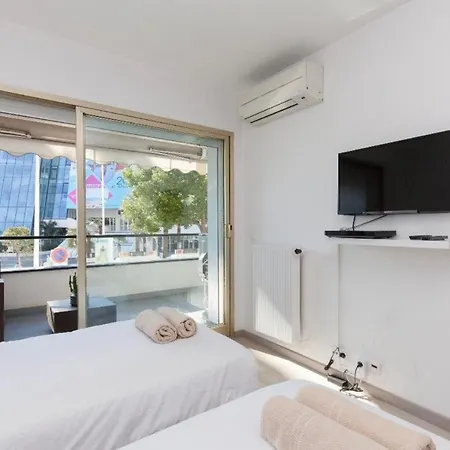 Flat On Croisette Facing The Palais Des Festivals 아파트 칸느